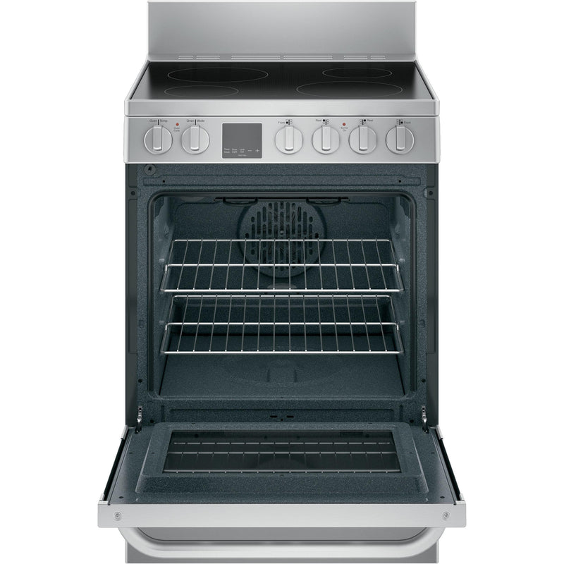 Haier 24-inch Freestanding Electric Range with Convection Technology QAS740RMSS IMAGE 5