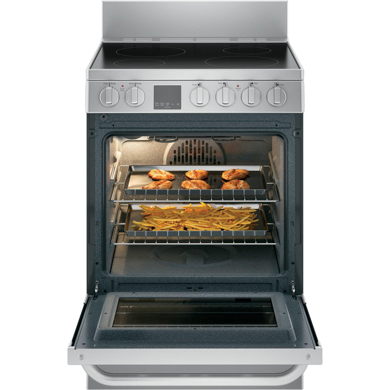 Haier 24-inch Freestanding Electric Range with Convection Technology QAS740RMSS IMAGE 6