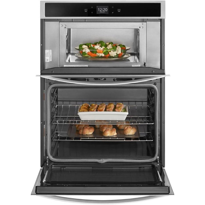 Whirlpool 30-inch, Microwave And Oven Combination Built-in Wall Oven WOC54EC0HS IMAGE 3