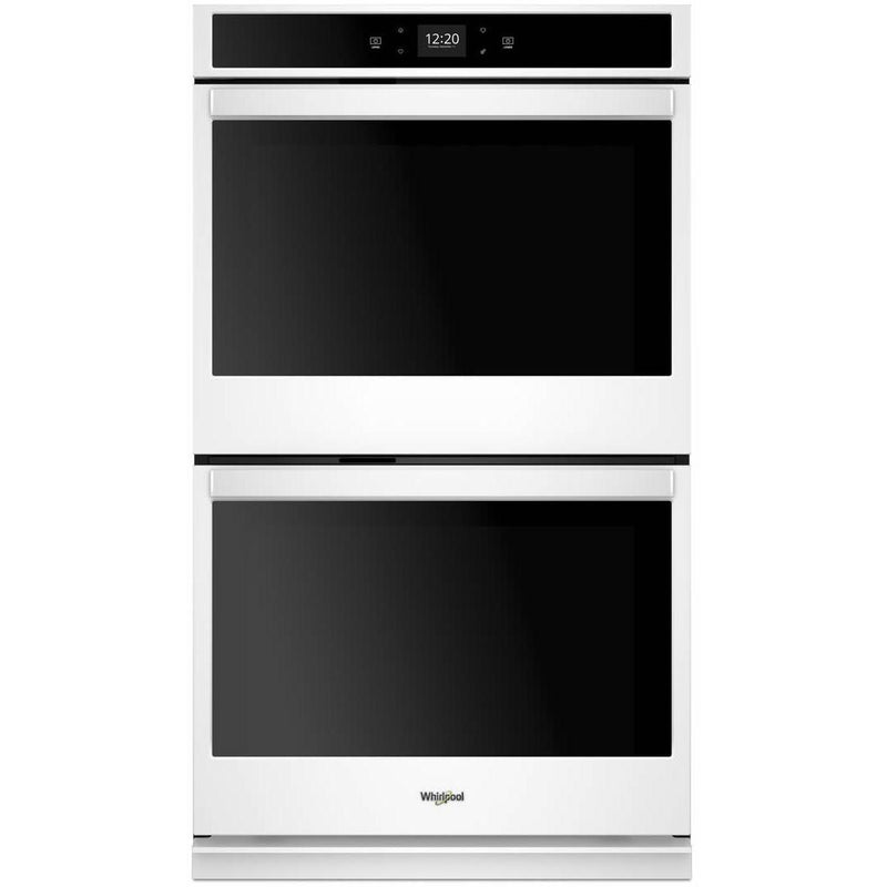 Whirlpool 27-inch, 8.6 cu.ft. Built-in Double Wall Oven with Frozen Bake™ Technology WOD51EC7HW IMAGE 1