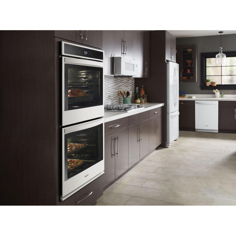 Whirlpool 27-inch, 8.6 cu.ft. Built-in Double Wall Oven with Frozen Bake™ Technology WOD51EC7HW IMAGE 6