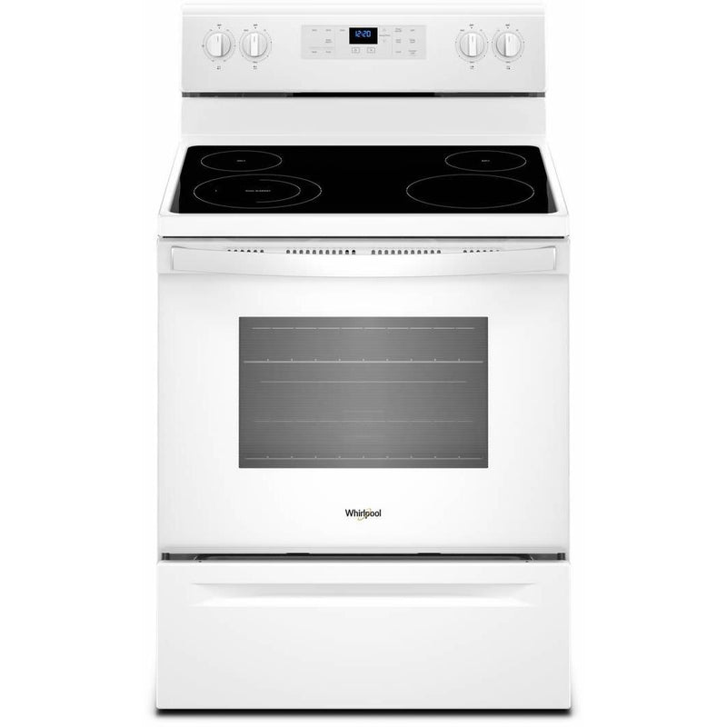 Whirlpool 30-inch Freestanding Electric Range WFE510S0HW IMAGE 1