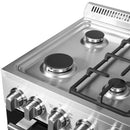 Forno Lamazze 20" Freestanding Gas Range FFSGS6265-20