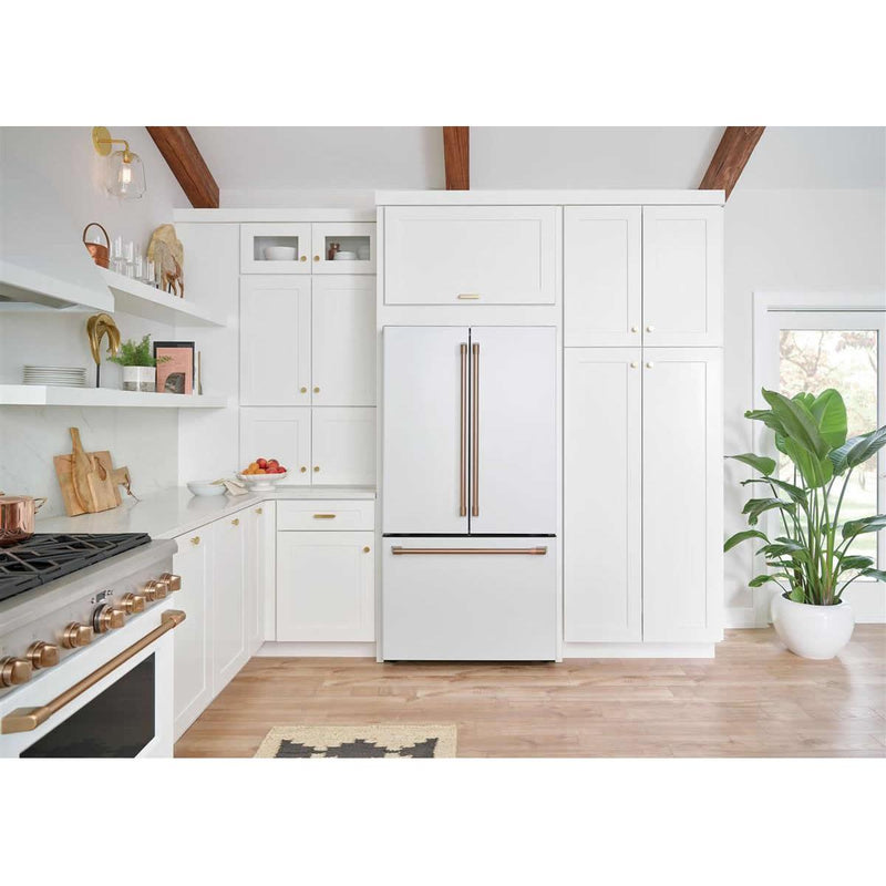 Café™ ENERGY STAR® 18.6 Cu. Ft. Counter-Depth French-Door Refrigerator -  CWE19SP4NW2 - Cafe Appliances