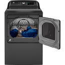 GE 7.4 cu. ft. Capacity Electric Dryer with Up To 120 ft. Venting and Sensor Dry (Black)GTD58EBPVDG