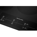KitchenAid 30-inch Built-in Electric Cooktop with Even-Heat™ UltraPower™ Element KCES950HBL IMAGE 5