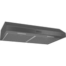 Broan 30-inch Glacier BCDF1 Under Cabinet Range Hood BCDF130BLS IMAGE 1