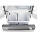 Forno 30-inch, 17.5 cu. ft. Counter-Depth French 3-Door Refrigerator with Interior Ice Maker FFFFD1974-31SBFFFFD197431SB