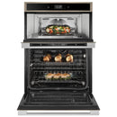 Whirlpool 30-inch, 6.4 cu.ft. Total Capacity Built-in Microwave and oven combination with Frozen Bake™ Technology WOCA7EC0HN IMAGE 3