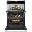 Whirlpool 30-inch, 6.4 cu.ft. Total Capacity Built-in Microwave and oven combination with Frozen Bake™ Technology WOCA7EC0HZ IMAGE 3