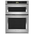 KitchenAid 30-inch, 6.4 cu.ft. Built-in Combination Oven with Even-Heat™ True Convection KOCE900HSS IMAGE 1