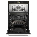 KitchenAid 30-inch, 6.4 cu.ft. Built-in Combination Oven with Even-Heat™ True Convection KOCE900HBS IMAGE 2