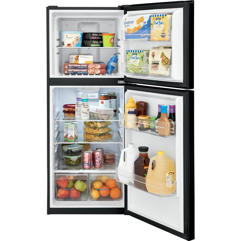 Frigidaire 24-inch, 10.1 cu. ft. Top Freezer Refrigerator FFET1022UB IMAGE 7