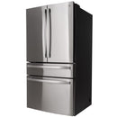GE Profile 36-inch, 28.7 cu. ft. French 4-Door Refrigerator with Dual-Dispense AutoFill Pitcher PGE29BYTFS