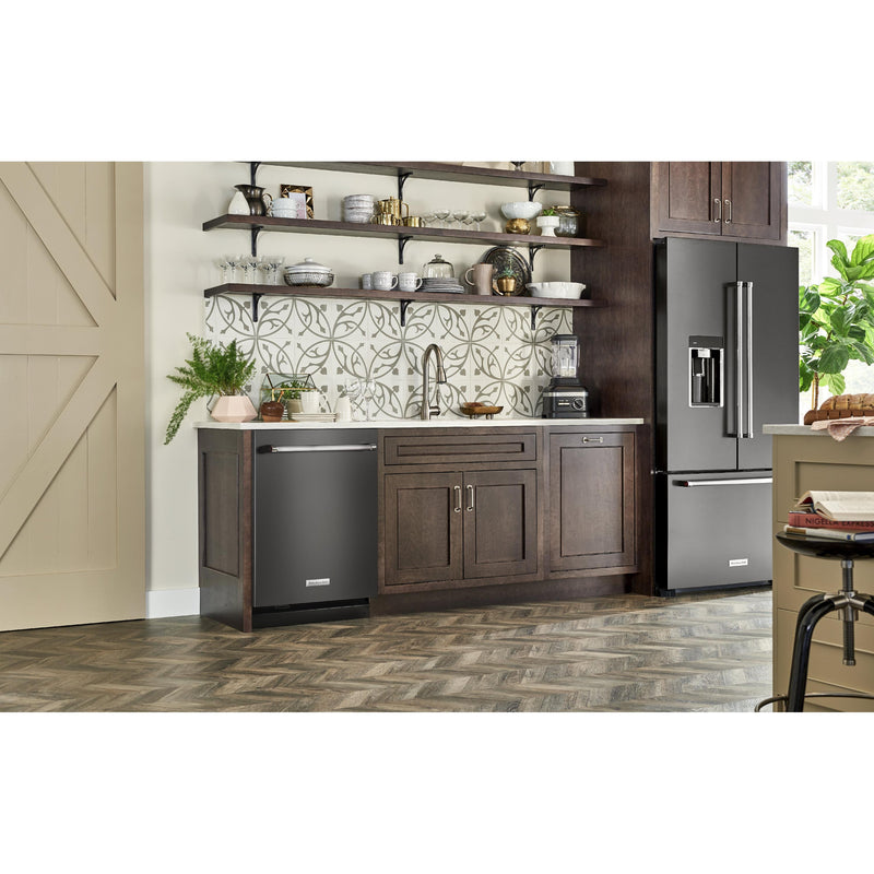 (KDTM604KBS) KitchenAid 24-inch Built-in Dishwasher with FreeFlex™ Third Rack KDTM604KBS