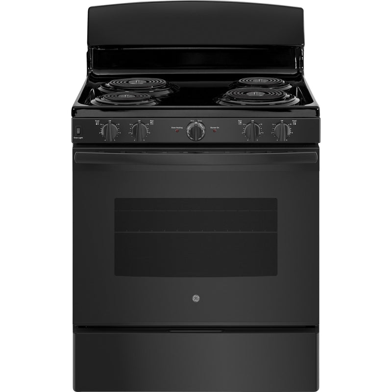 GE 30-inch Freestanding Electric Range JBS460DMBB IMAGE 1