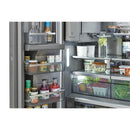 Electrolux 36-inch, 22.6 cu.ft. Counter-Depth French 3-Door Refrigerator with External Water and Ice Dispensing System ERFC2393AS