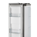Forno 33-inch, 15.6 cu.ft. Freestanding Side-by-Side Refrigerator with LED Display on Door FFRBI1805-33SBFFRBI180533SB