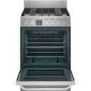 Haier 24-inch Freestanding Gas Range QGAS740RMSS IMAGE 2