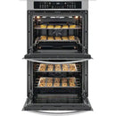 Frigidaire Gallery 30-inch, 10.2 cu.ft. Built-in Double Wall Oven with Quick Preheat™ FGET3066UF IMAGE 2