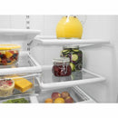Whirlpool 30-inch, 18.7 cu. ft. Bottom Freezer Refrigerator with Ice WRB329DMBW