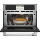 Caf? 27-inch, 1.7 cu.ft. Built-in Single Wall Oven with Advantium® Technology CSB912P2NS1CSB912P2NS1