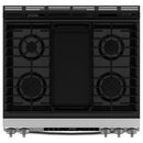 GE 30-inch Slide-in Gas Range with Convection Technology GGS60LAVFS
