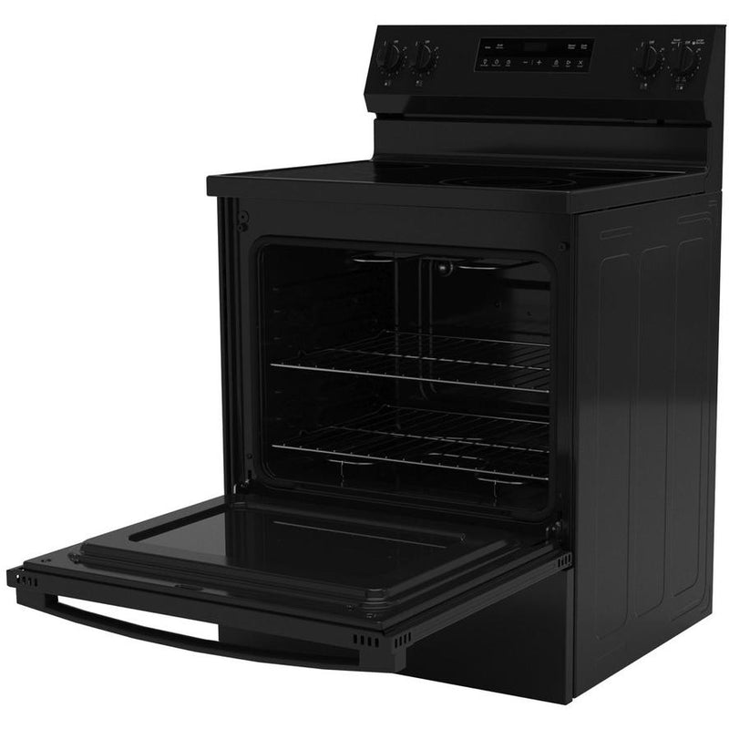 (GRF400SVBB) GE 30-inch Freestanding Electric Range with Steam Clean GRF400SVBB