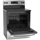 GE 30-inch Freestanding Electric Range JBS62RW (Stainless Steel)JBS62RWSS