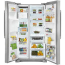 Electrolux 36-inch, 22.6 cu. ft. Counter-Depth Side-by-Side Refrigerator with Ice and Water EI23CS35KSEI23CS35KS