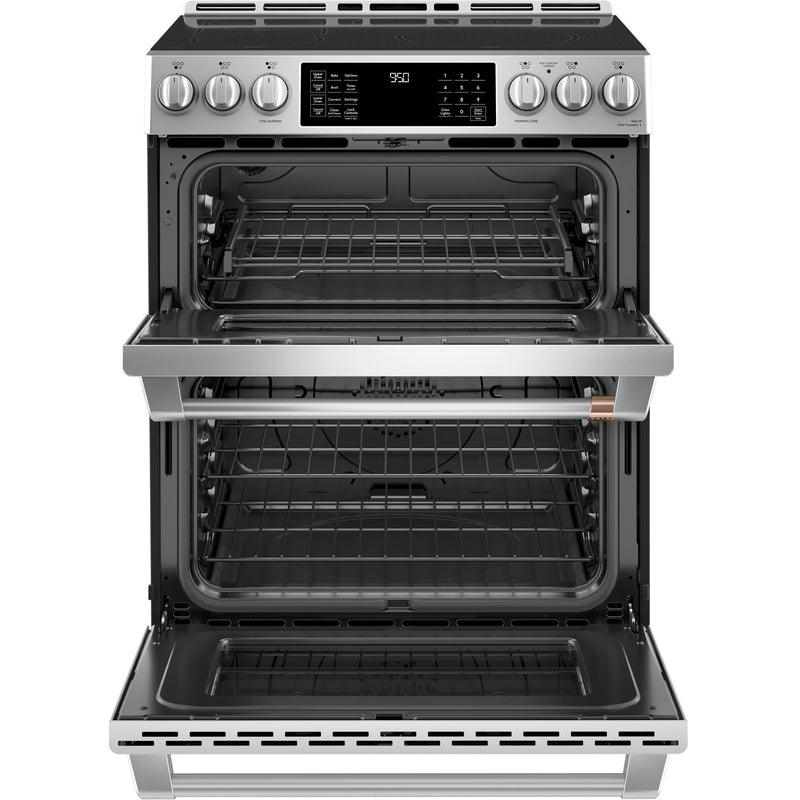 36 induction range with deals double oven