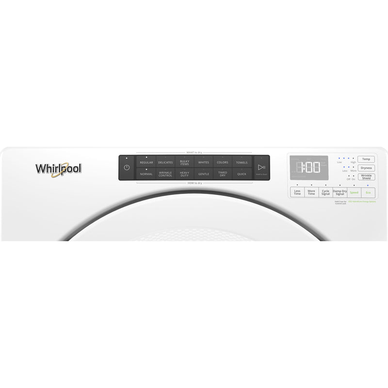 Whirlpool 7.4 cu.ft. Electric Dryer with Heat Pump WHD560CHW IMAGE 2