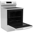 GE 30-inch Freestanding Electric Range with SmartHQ™ GRF400PV (White) (GRF400PVWW)