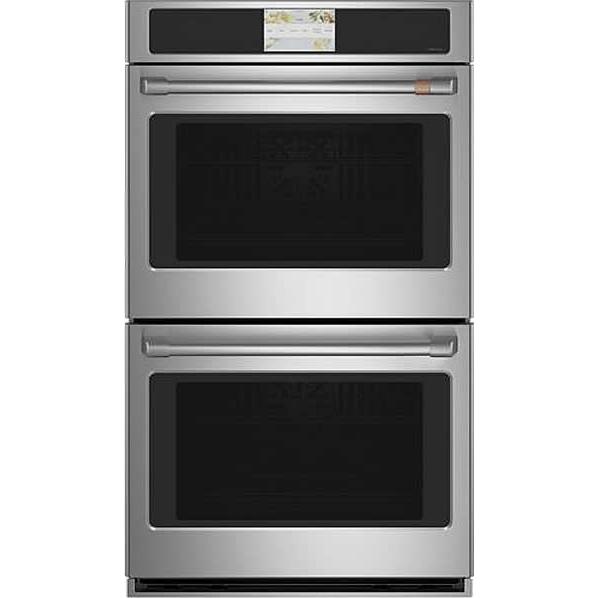 Café 30-inch, 10.0 cu.ft. Built-in Double Wall Oven with WiFi Connect CTD70DP2NS1 IMAGE 1