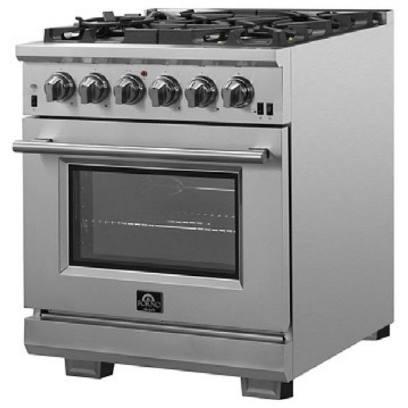 Forno Capriasca Alta Qualita 30-inch Freestanding Gas Range with Convection Technology FFSGS6260-30 IMAGE 4