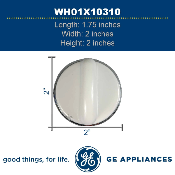 Washer Timer Knob (WH01X10310)