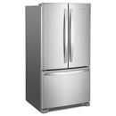 Whirlpool 36-inch, 25.2 cu. ft. French 3-Door Refrigerator with Water Dispenser (Fingerprint Resistant Stainless) (WRF535SWHZ)