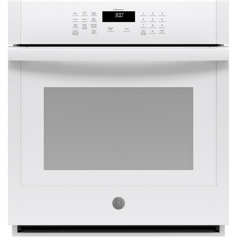 GE 27-inch, 4.3 cu. ft. Built-in Single Wall Oven JKS3000DNWW IMAGE 1