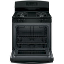 GE 30-inch Freestanding Gas Range JGBS60DEKBB