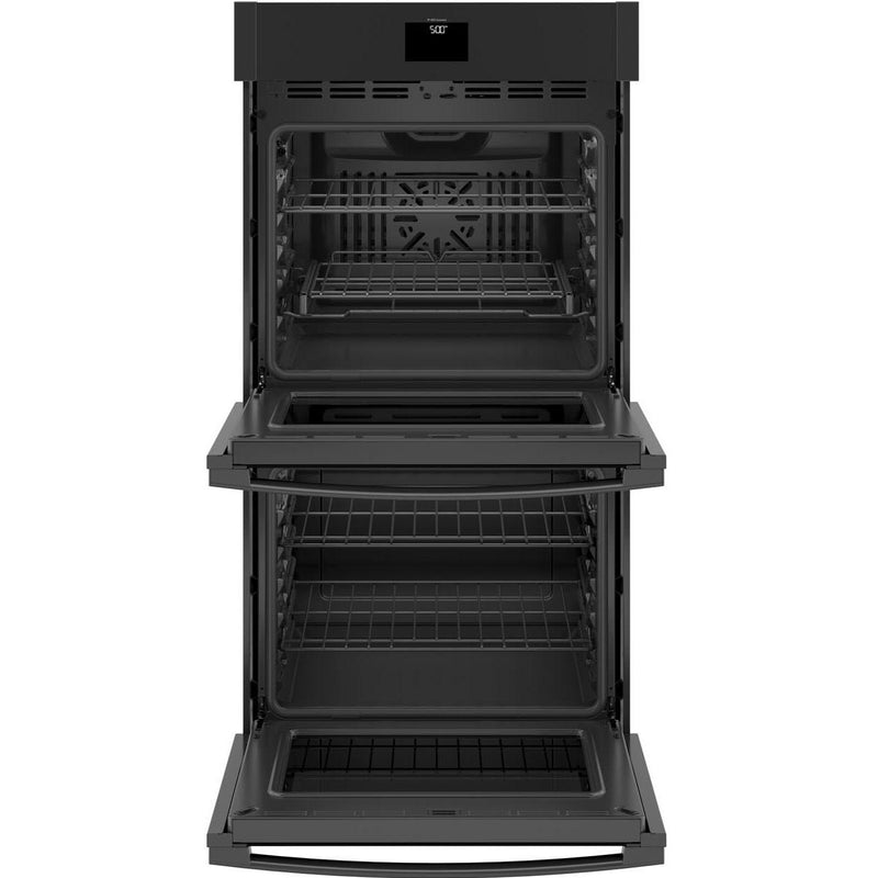 GE 27-inch, 8.6 cu.ft. Built-in Double Wall Oven with True European Convection JKD5000DNBB IMAGE 16