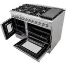 Forno Galiano 48" Freestanding French Door Dual Fuel Range FFSGS6356-48 (FFSGS635648)