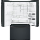 GE Profile 36-inch, 27.8 Cu. Ft. French 3-Door Refrigerator with Keurig® K-Cup® Brewing System PFE28PELDS