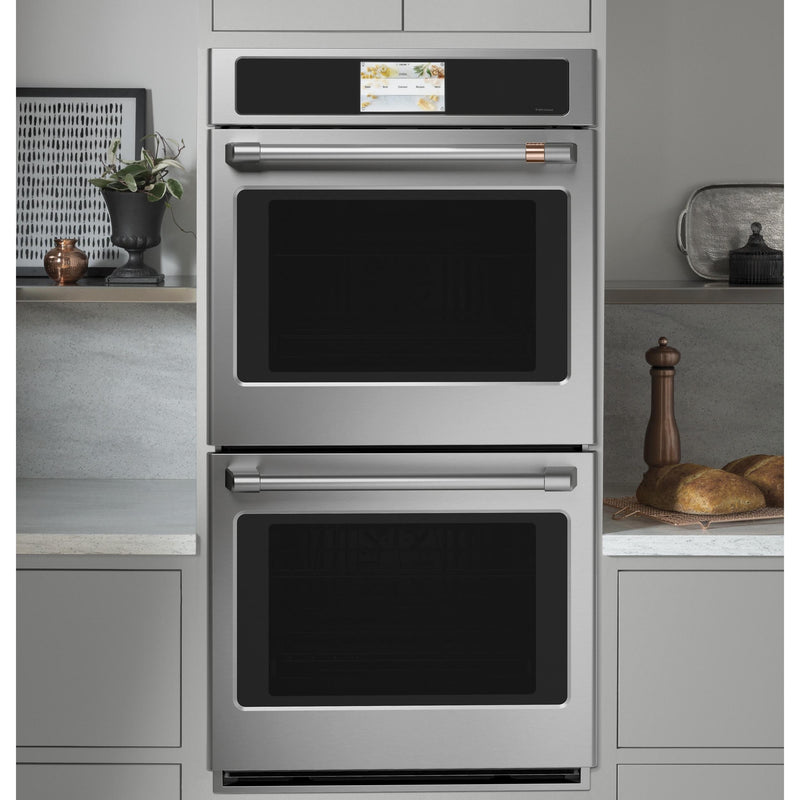 Café 27-inch, 8.6 cu.ft. Built-in Double Wall Oven with WiFi Connect CKD70DP2NS1 IMAGE 4