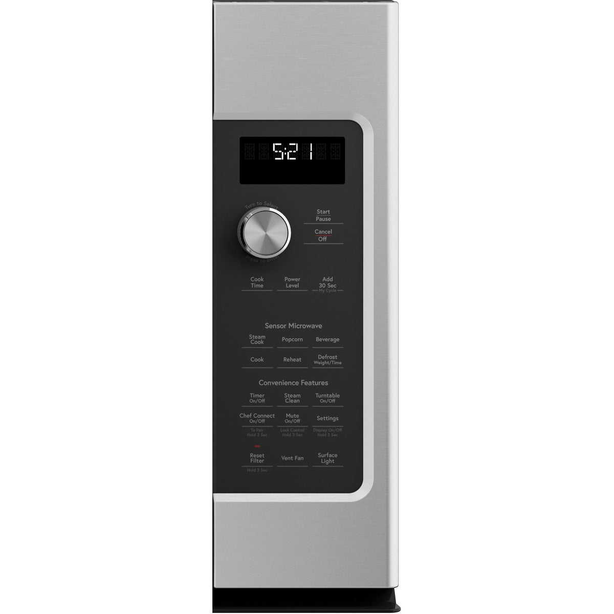 Cafe 30 inch 2.1 cu.ft. Over the Range Microwave Oven CVM521P2MS1