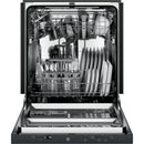 GE 24-inch Built-in Dishwasher with Sanitize Option GDT225SGLBB (Black) (GDT225SGLBB)