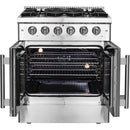 Forno 30-inch Freestanding Gas Range with French Door FFSGS6444-30FFSGS644430