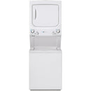 GE Stacked Washer/Dryer Gas Laundry Center GUD27GESNWW IMAGE 1