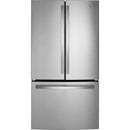 GE 36-inch, 21.9 cu.ft. Counter-Depth French 3-Door Refrigerator with Interior Ice Maker GWE22JYMFSGWE22JYMFS