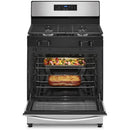 Whirlpool 30-inch Freestanding Gas Range (Stainless Steel) (WFG320M0MS)