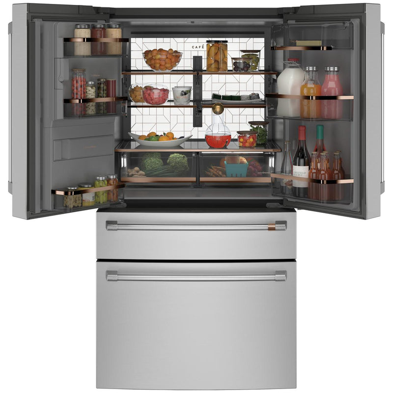 Café 36-inch 27.6 cu. ft. French 4-Door Refrigerator CVE28DP2NS1 IMAGE 3